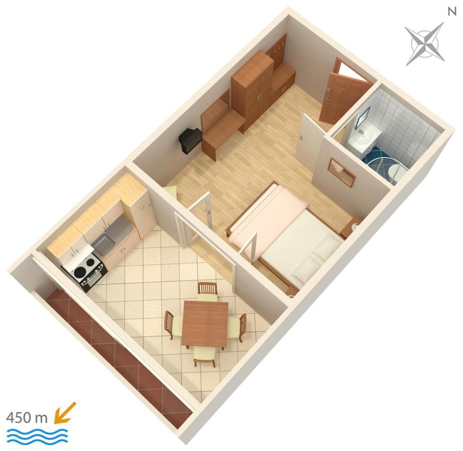 Family Friendly Apartments With A Swimming Pool Povljana, Pag - 244 Apartment Povljana